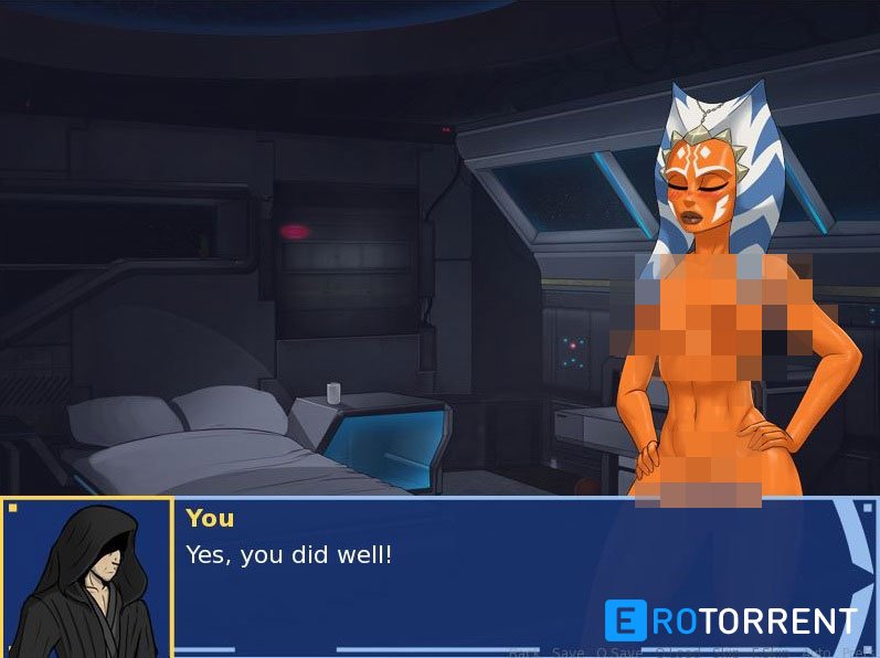 Orange Trainer - это порно-игра по Звездным Войнам, главной героиней которо...