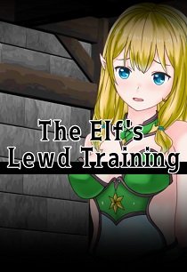 Постер The Elf's Lewd Training