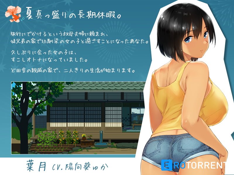 SUMMER - Countryside Sex Life - это японская порно-игра в жанре хентай