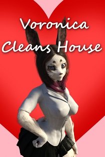 Постер Voronica Cleans House: a Vore Adventure