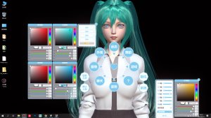 Кадры и скриншоты Desktop Girlfriend